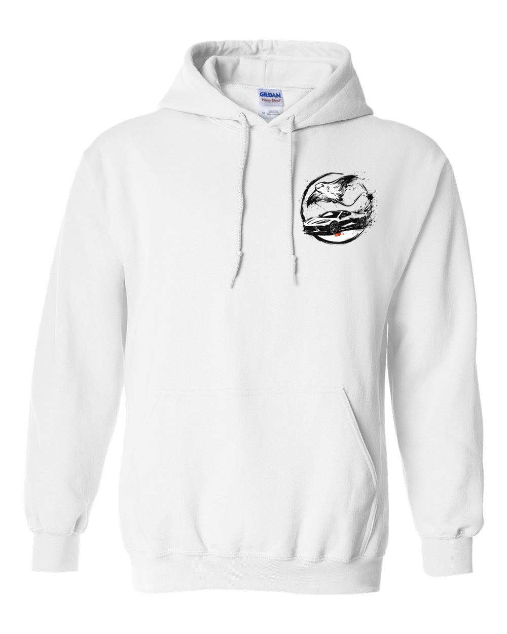Stingray Blade Hoodie White front