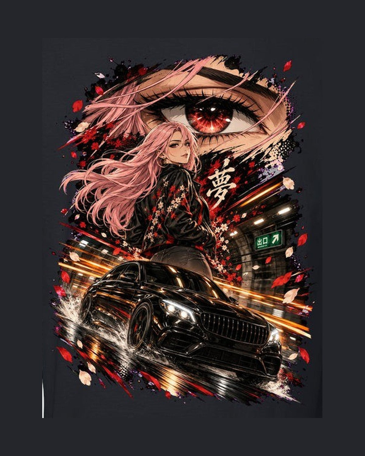 Mercedes-AMG C63 Anime Girl Shirt, Hoodie & More design only