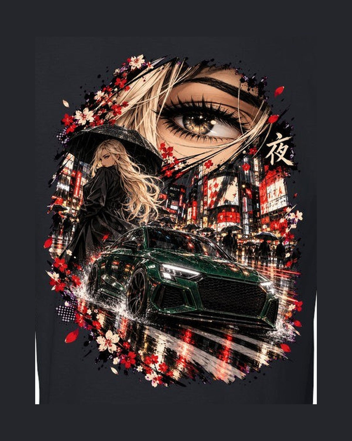 Audi RS3 Anime Girl Shirt, Hoodie & More design only