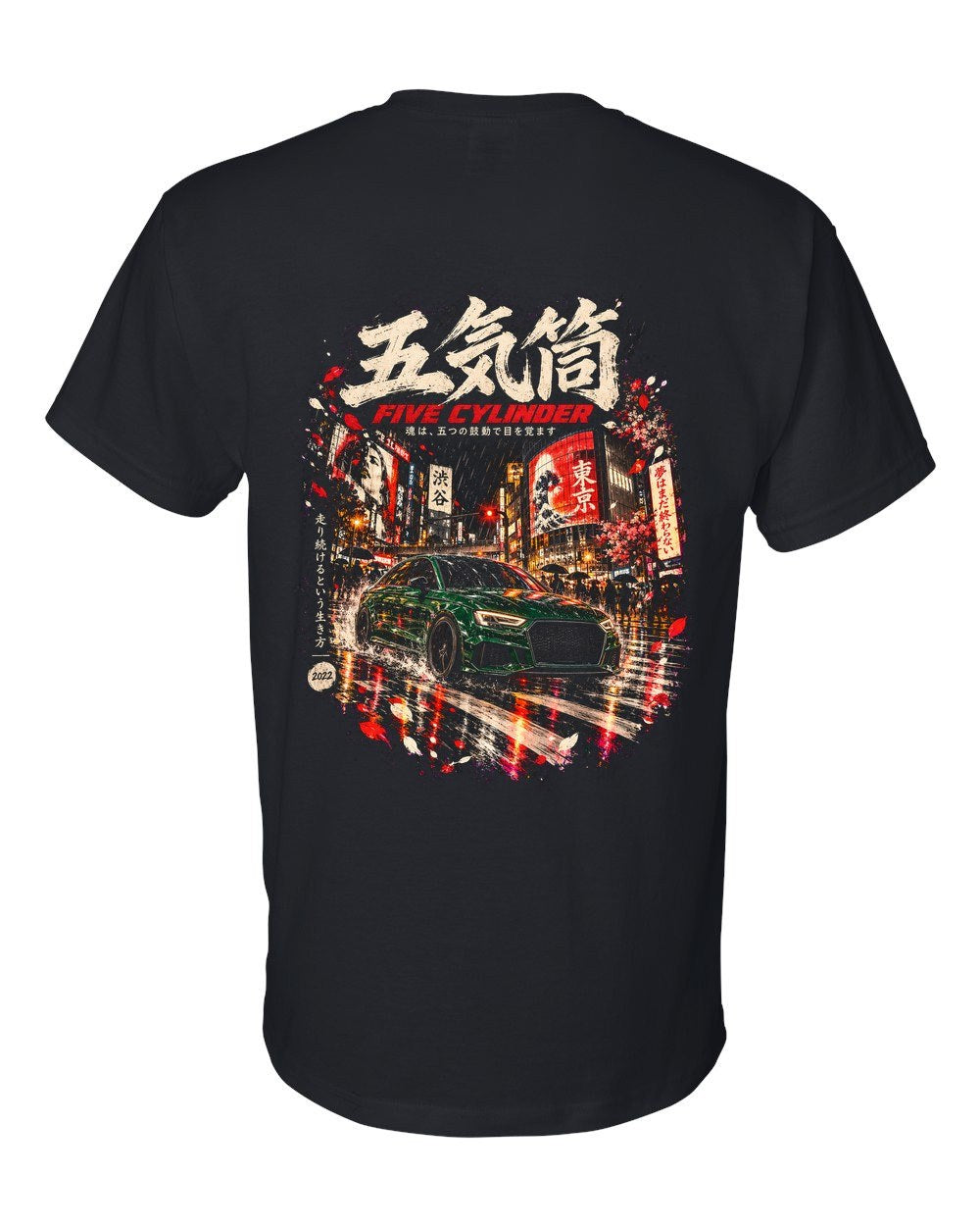 Audi RS3 T-Shirt Black back