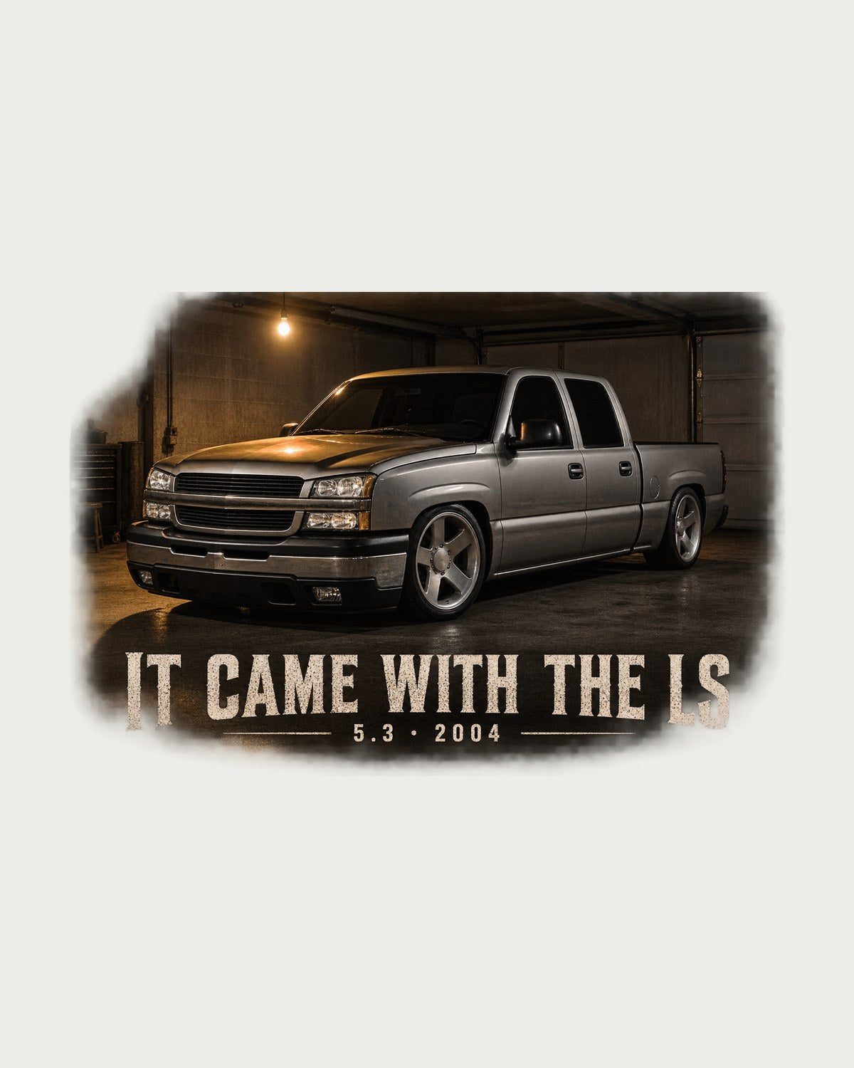 2004 Silverado NBS Facelift Garage Night Tee, 5.3 LS design only