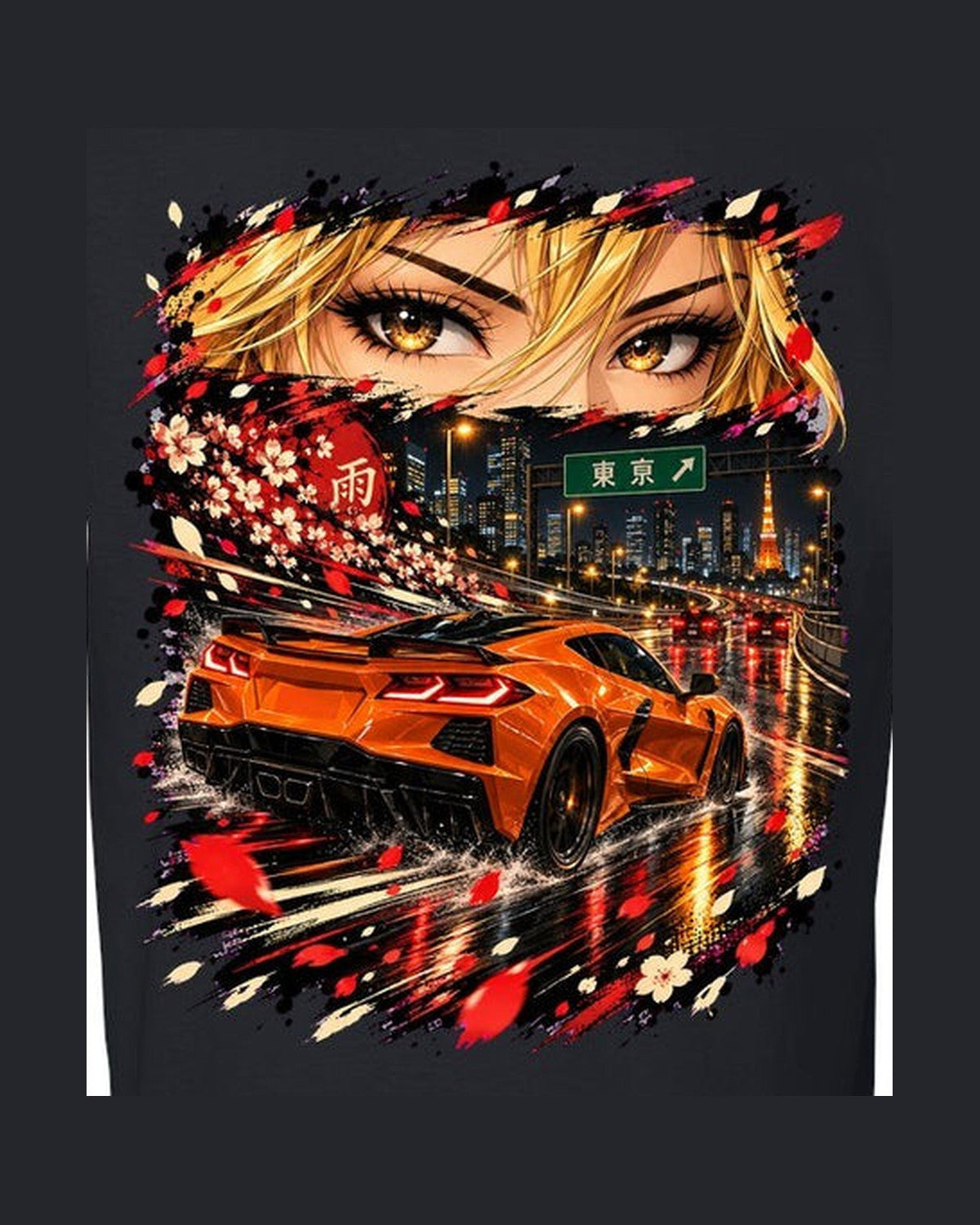 Chevrolet Corvette C8 Z06 Anime Girl Shirt, Hoodie & More design only