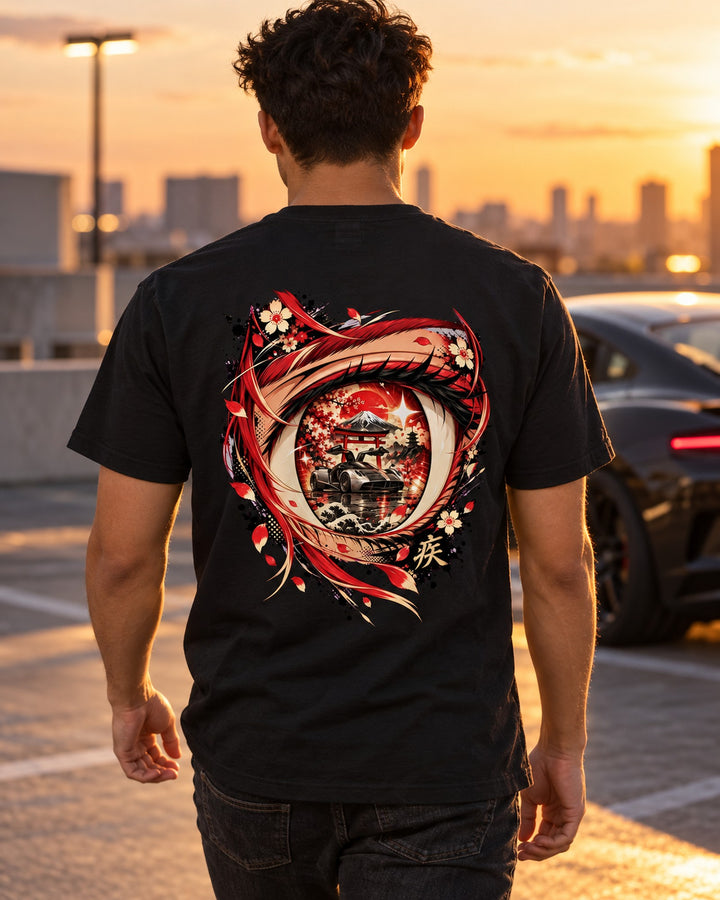 Pagani Huayra Anime Girl Shirt, Hoodie & More T-Shirt Black worn hero