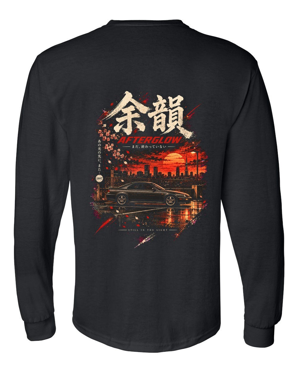 Honda Prelude BB Long Sleeve Black back