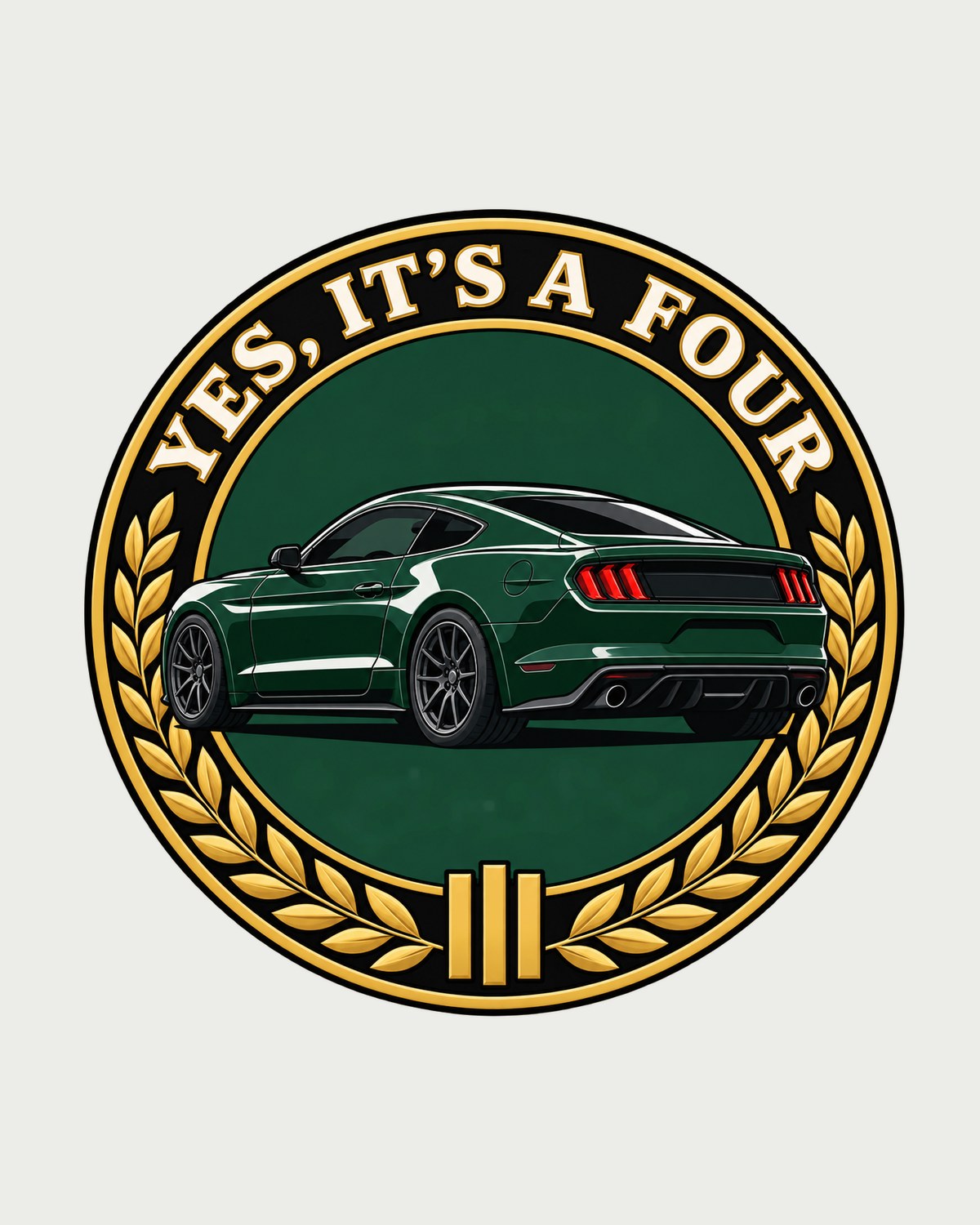 S550 Mustang Fastback Gauge Cluster HUD Readout Shirt, 0-60 design only