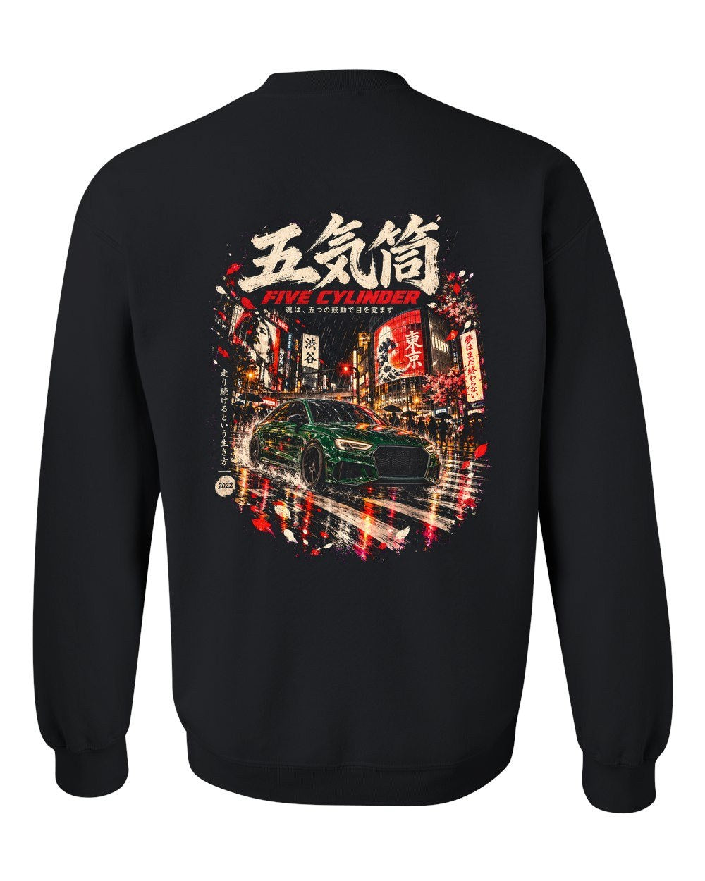 Audi RS3 Crewneck Black back
