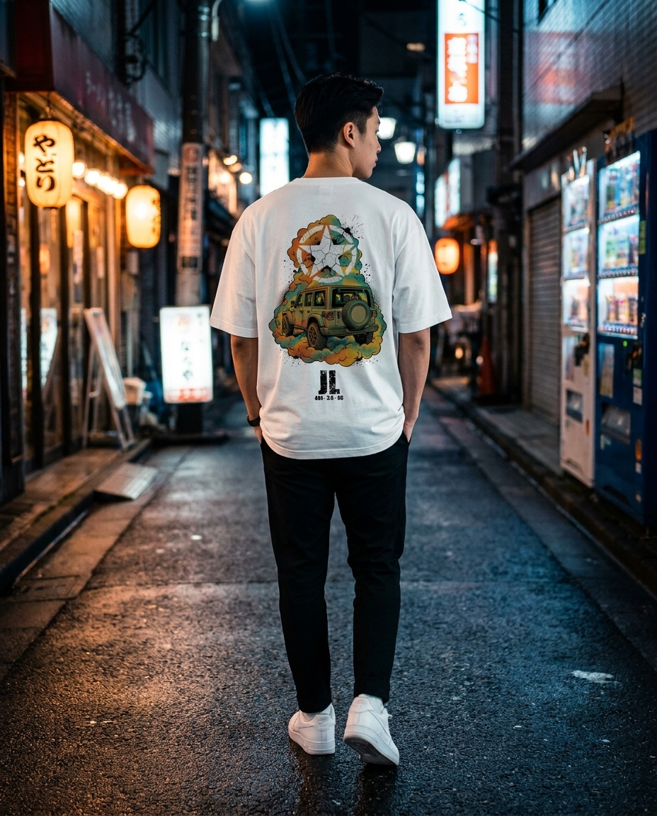 White T-Shirt street