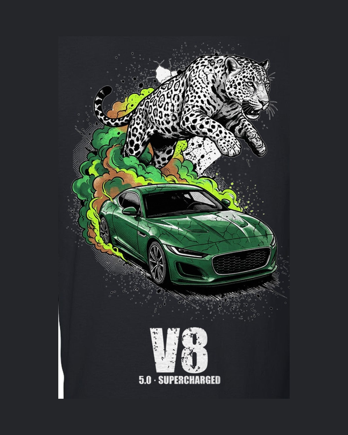 Jaguar F-Type Leaper T-Shirt design only