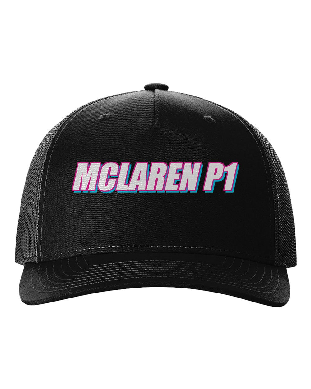 black hat front view with 車魂 mark