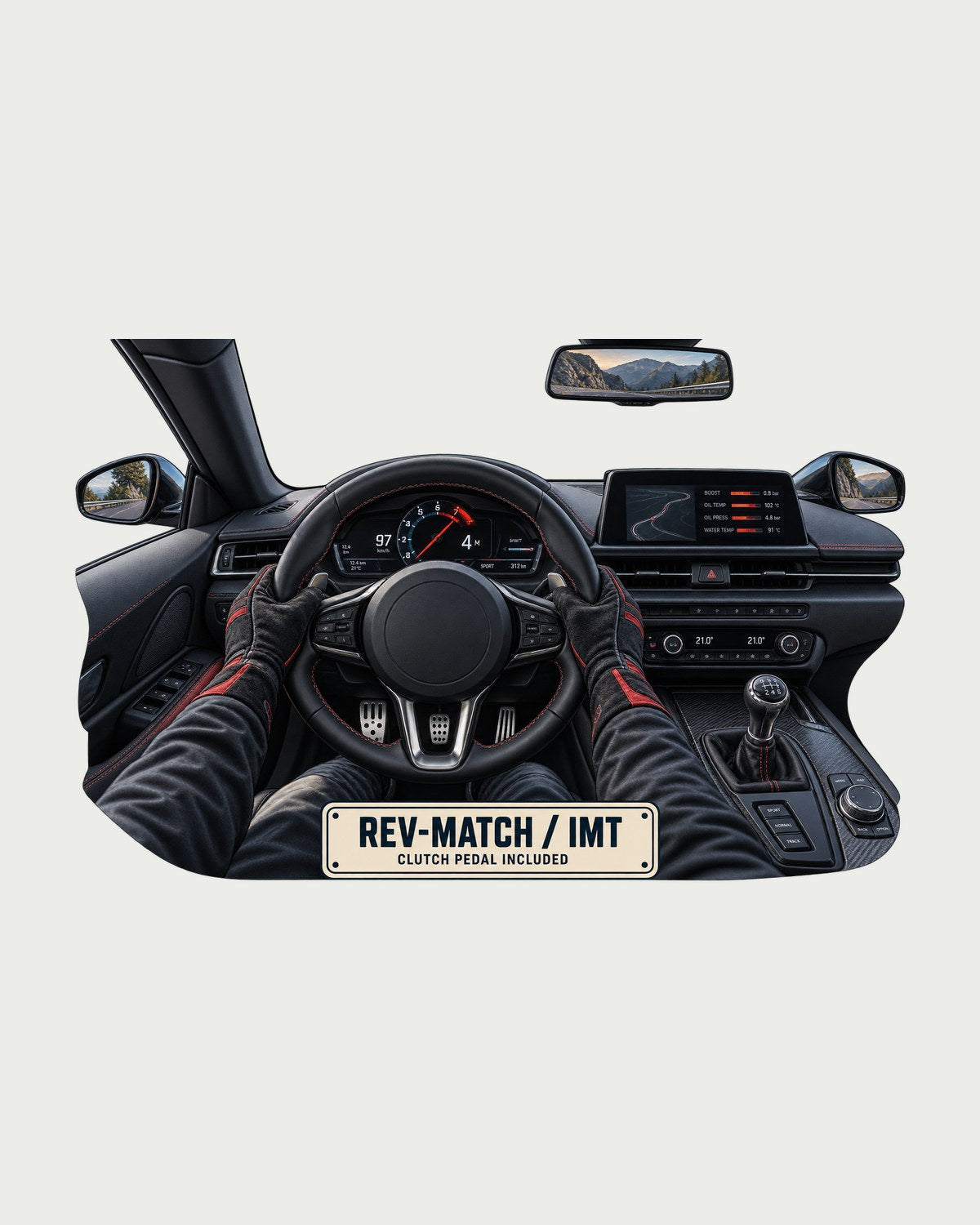 B58 3.0L Turbo Straight-Six Engine Bay Tee, GR Supra design only