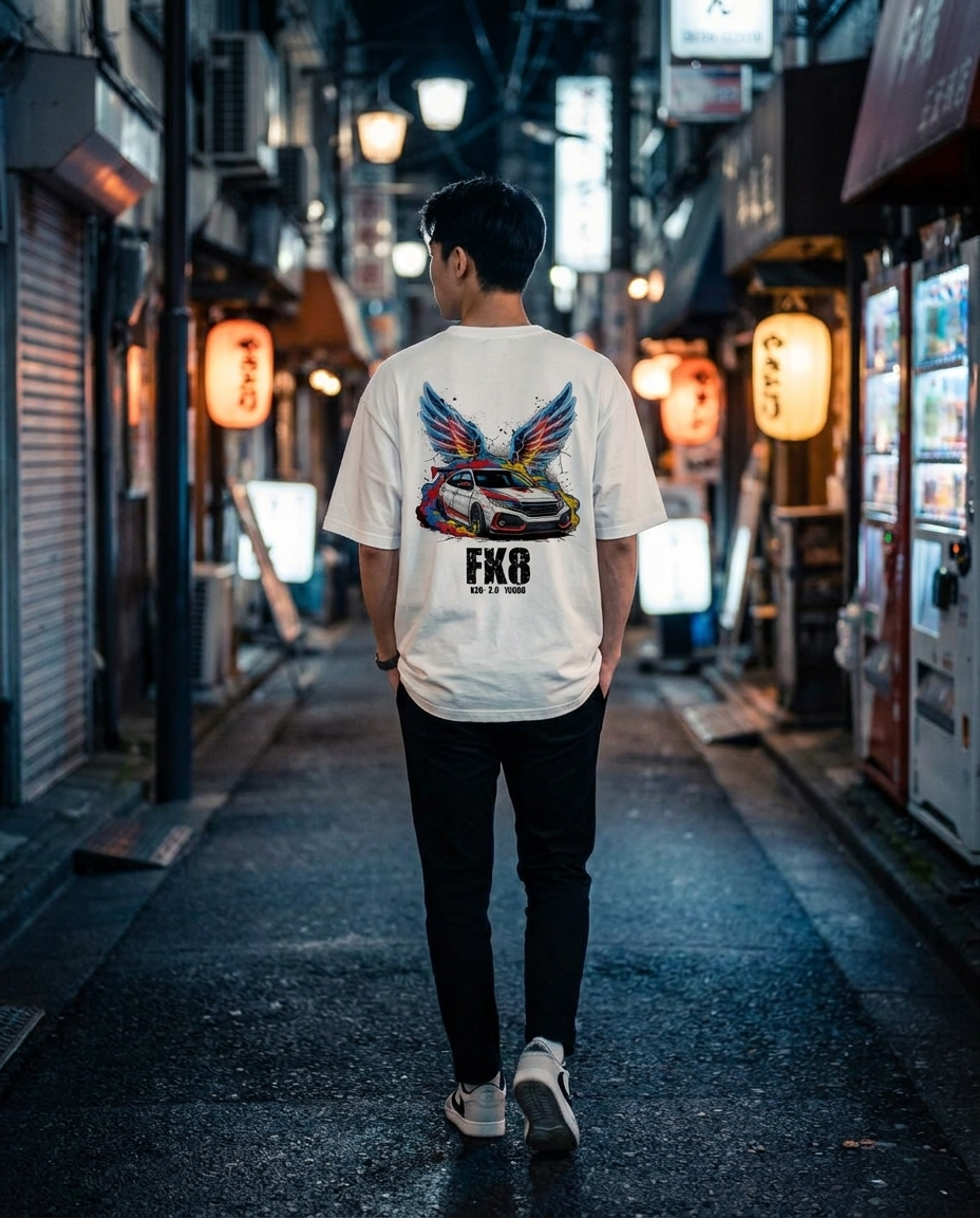 White T-Shirt street