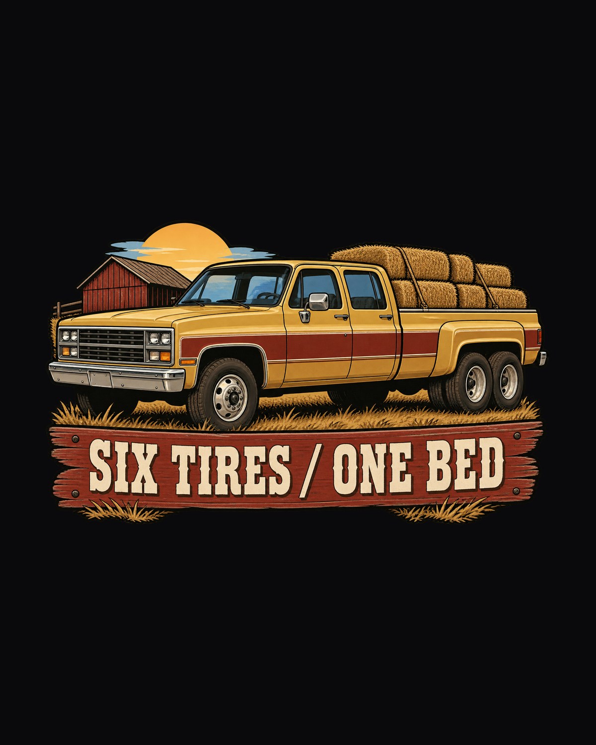 Chevrolet C20 Squarebody Crew Cab Vintage Ad Shirt, Truck Gift design only