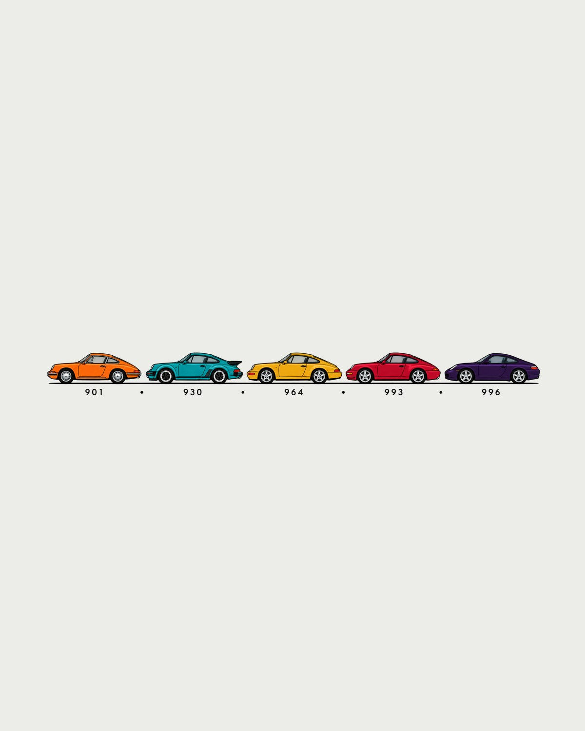 Porsche 356 A Speedster 1955 Showa Japanese Ad Style Tee design only