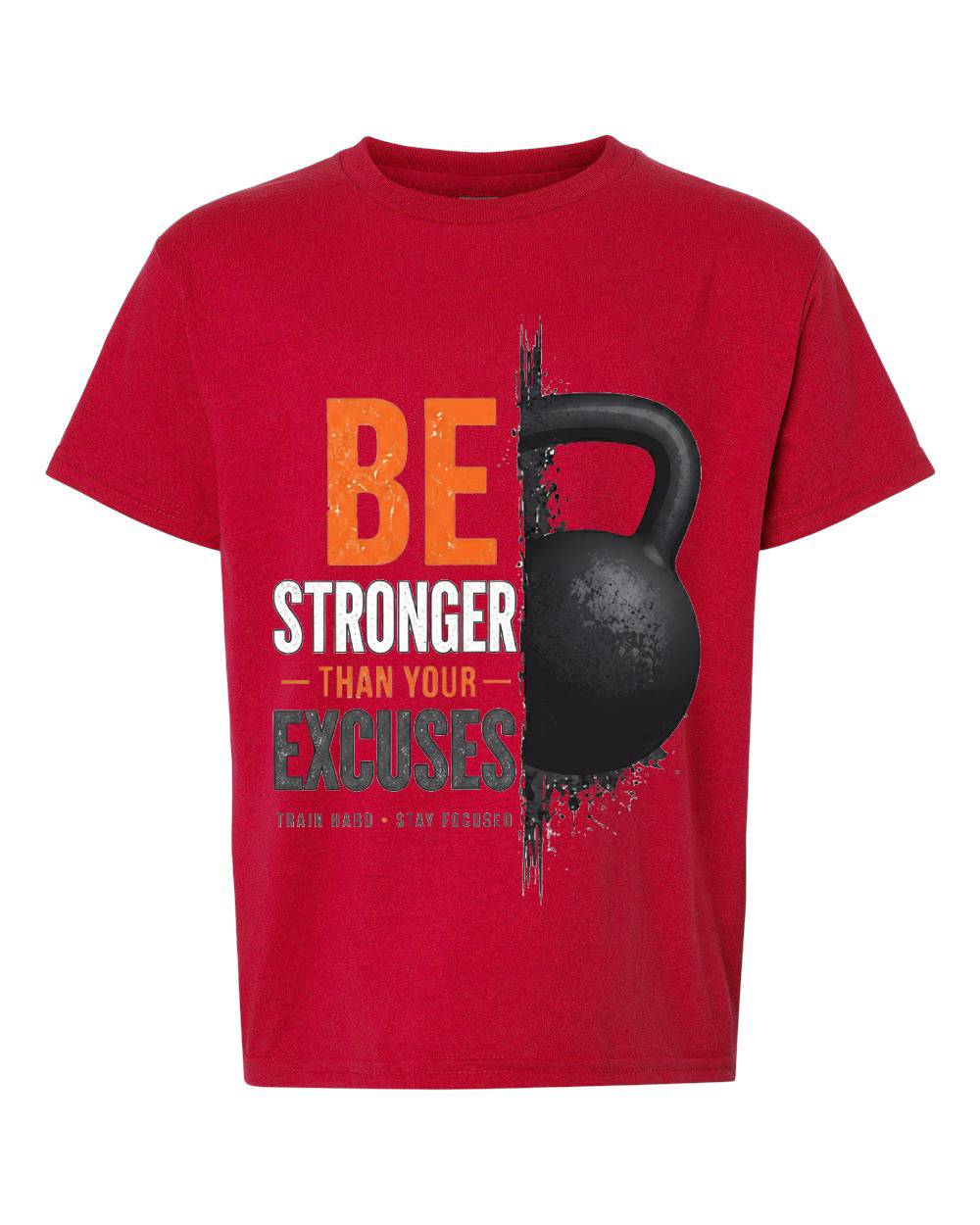 Be Stronger Than Your Excuses Kids T-Shirt