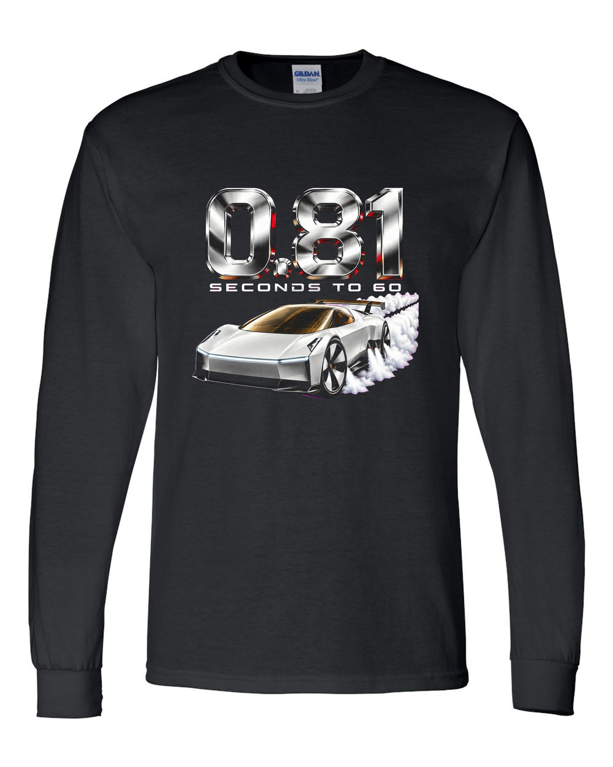 Tesla Roadster 0.81 Long Sleeve Black front