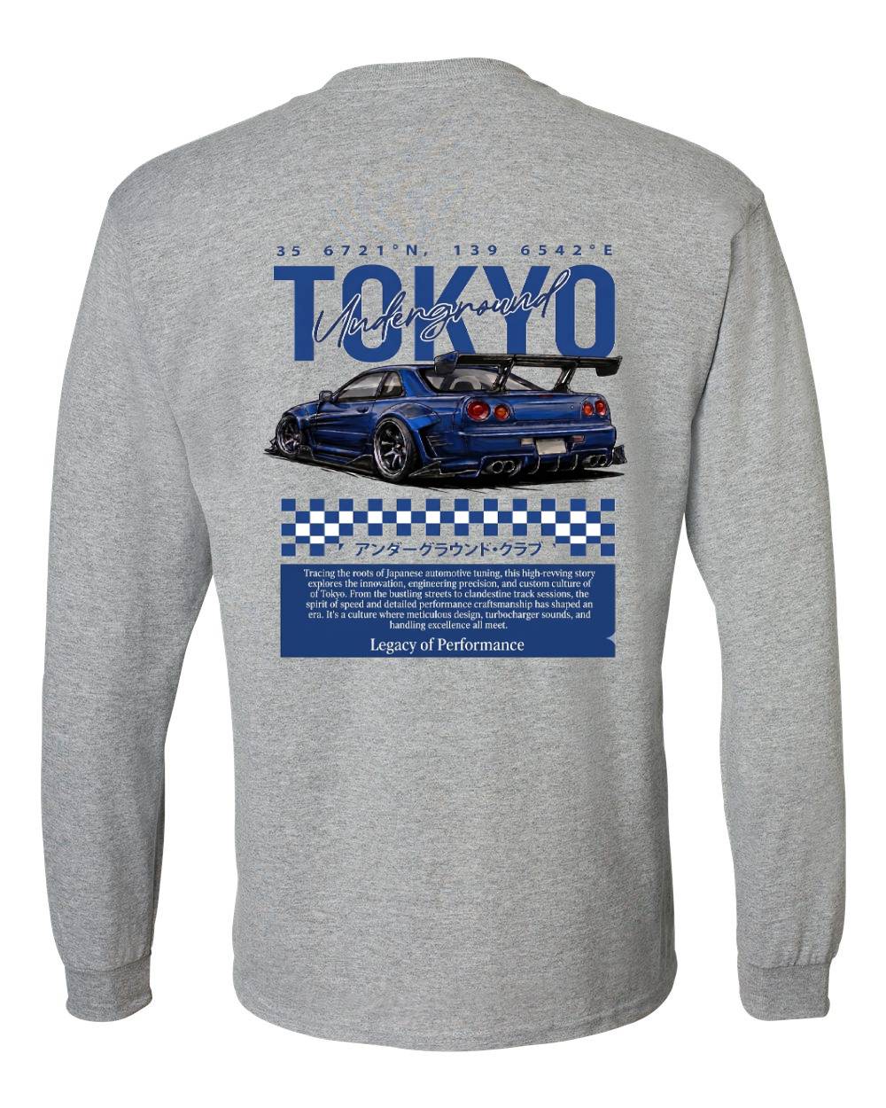 Tokyo Underground Long Sleeve T-Shirt