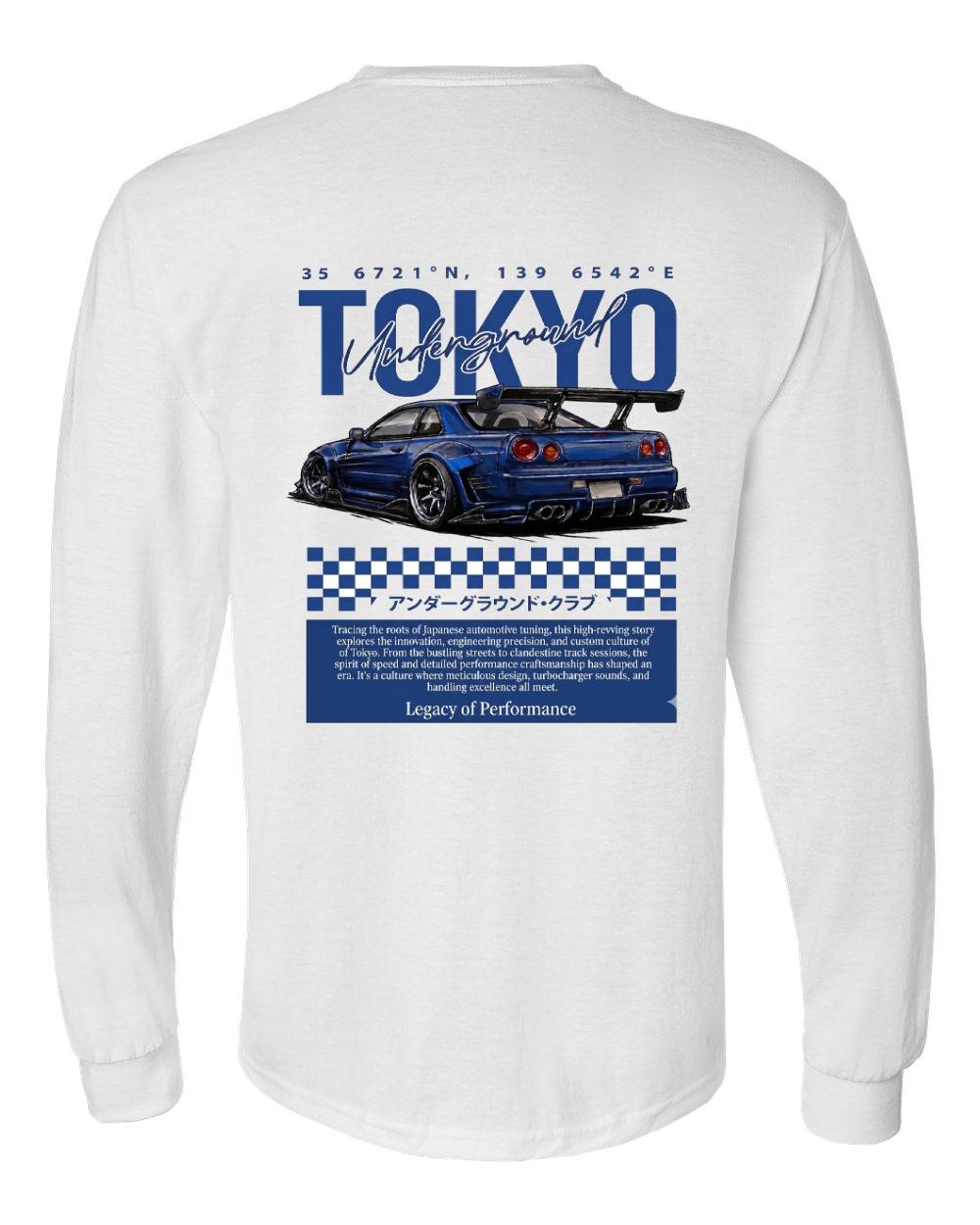 Tokyo Underground Long Sleeve T-Shirt