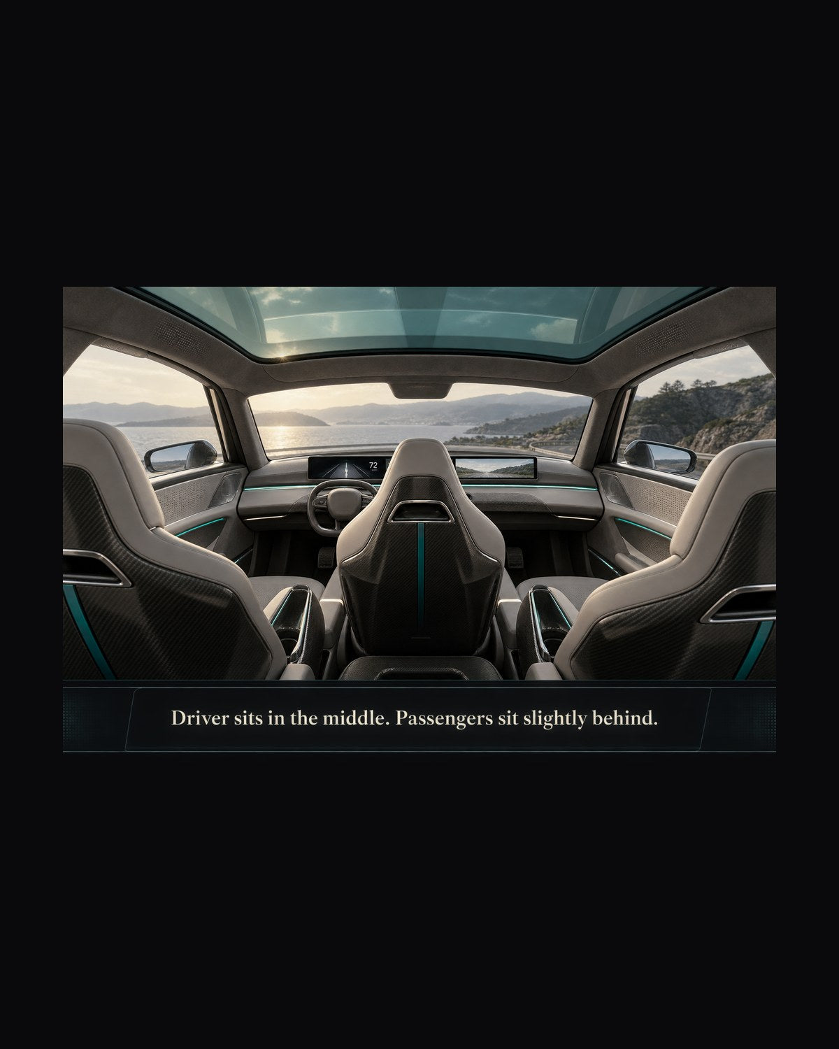 McLaren Speedtail Centre Seat Cockpit Shirt, Car Guy Gift design only