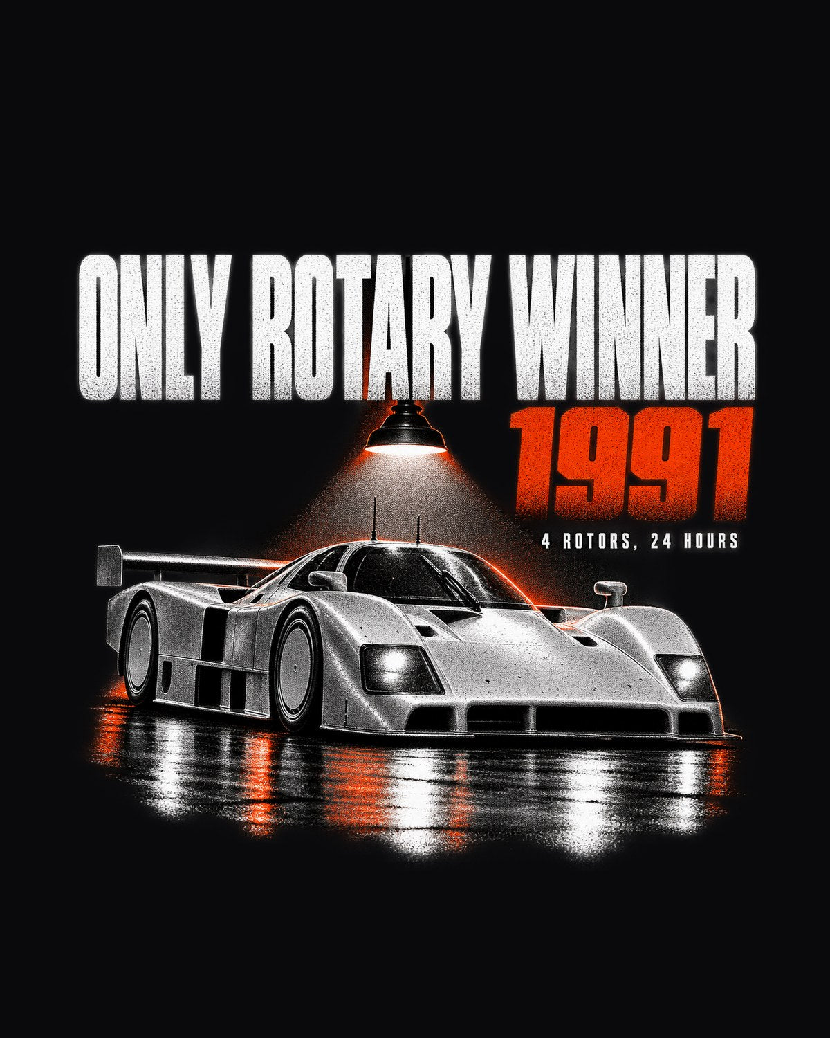 Mazda 787B Only Rotary Winner Shirt, Le Mans Car Guy Gift design only