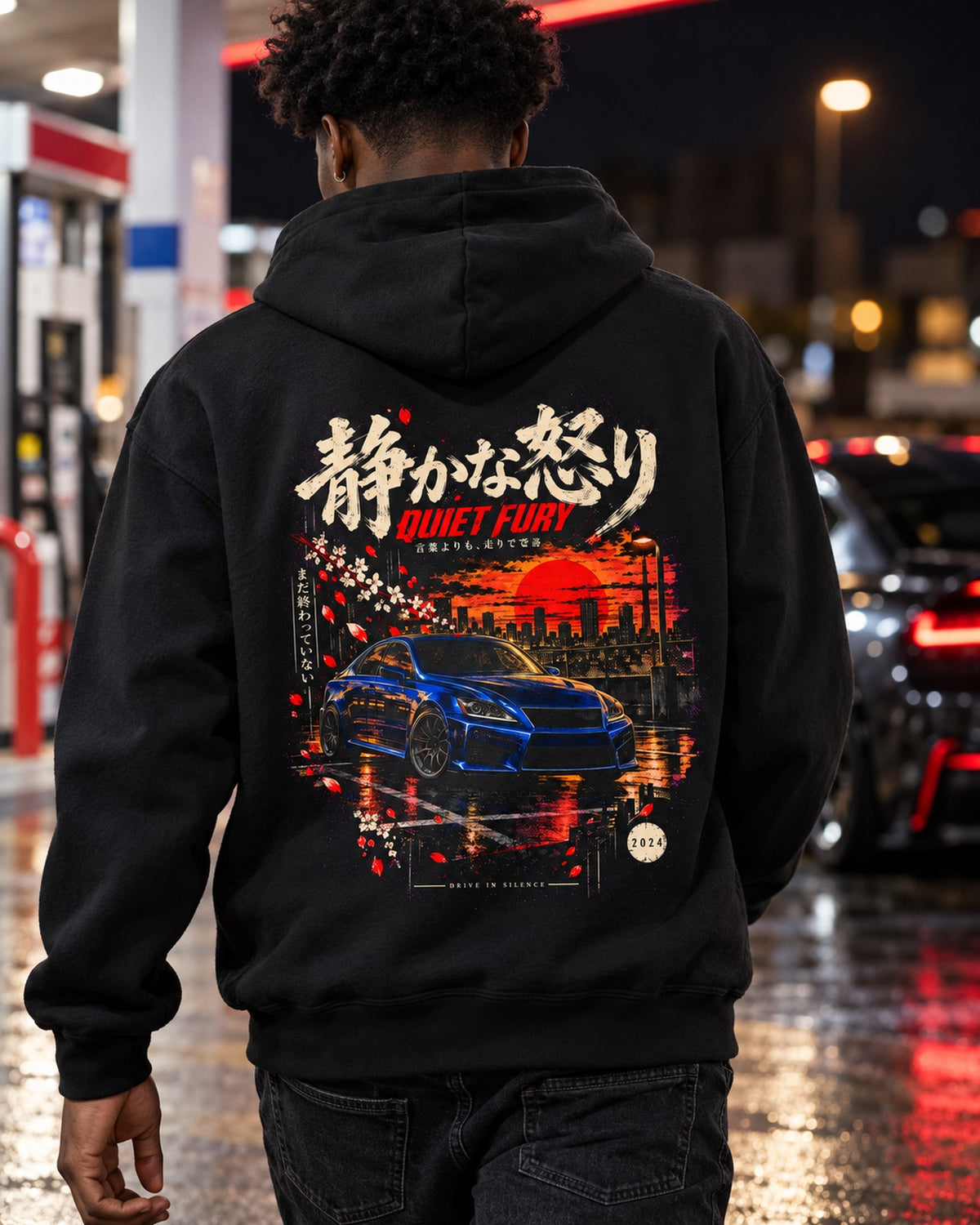 Lexus IS F Quiet Fury Shirt, Hoodie & More Pull Over Hoodie Black worn hero