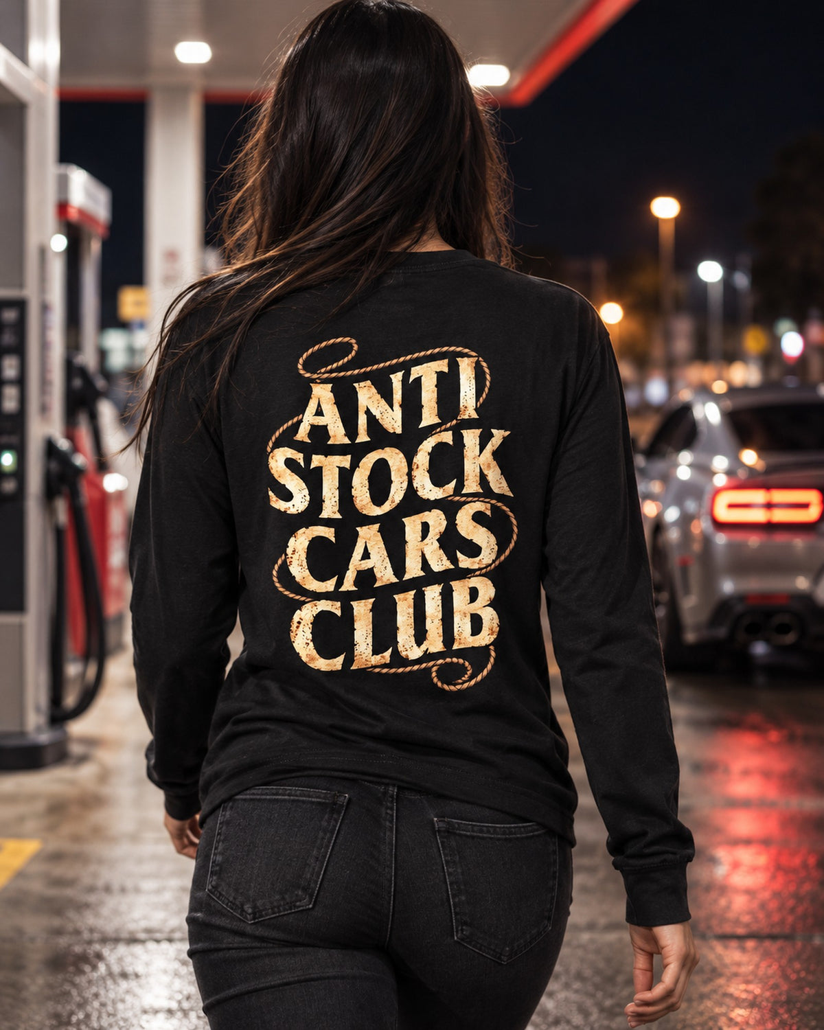 Anti Stock Cars Club Old West Wanted Poster Shirt, Hoodie & More Long Sleeve Black worn hero