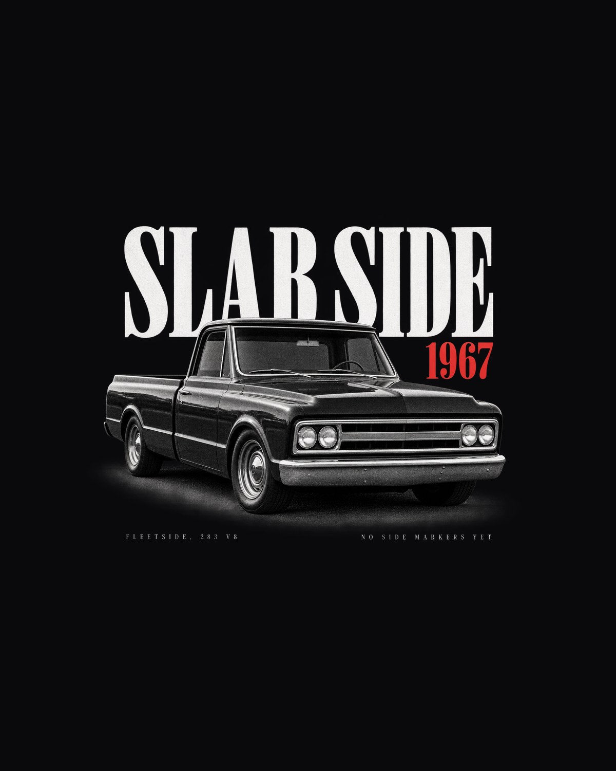 Chevrolet C10 Action Line 1967-72 Fleetside Archive Shirt design only