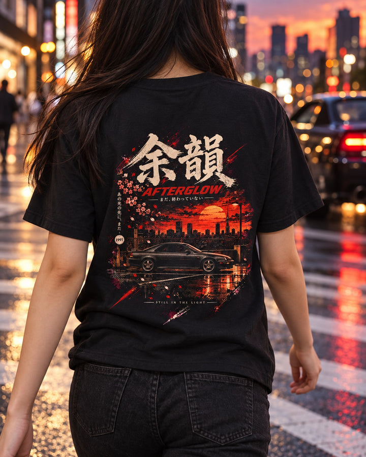 Honda Prelude BB Afterglow Shirt, Hoodie & More T-Shirt Black worn hero