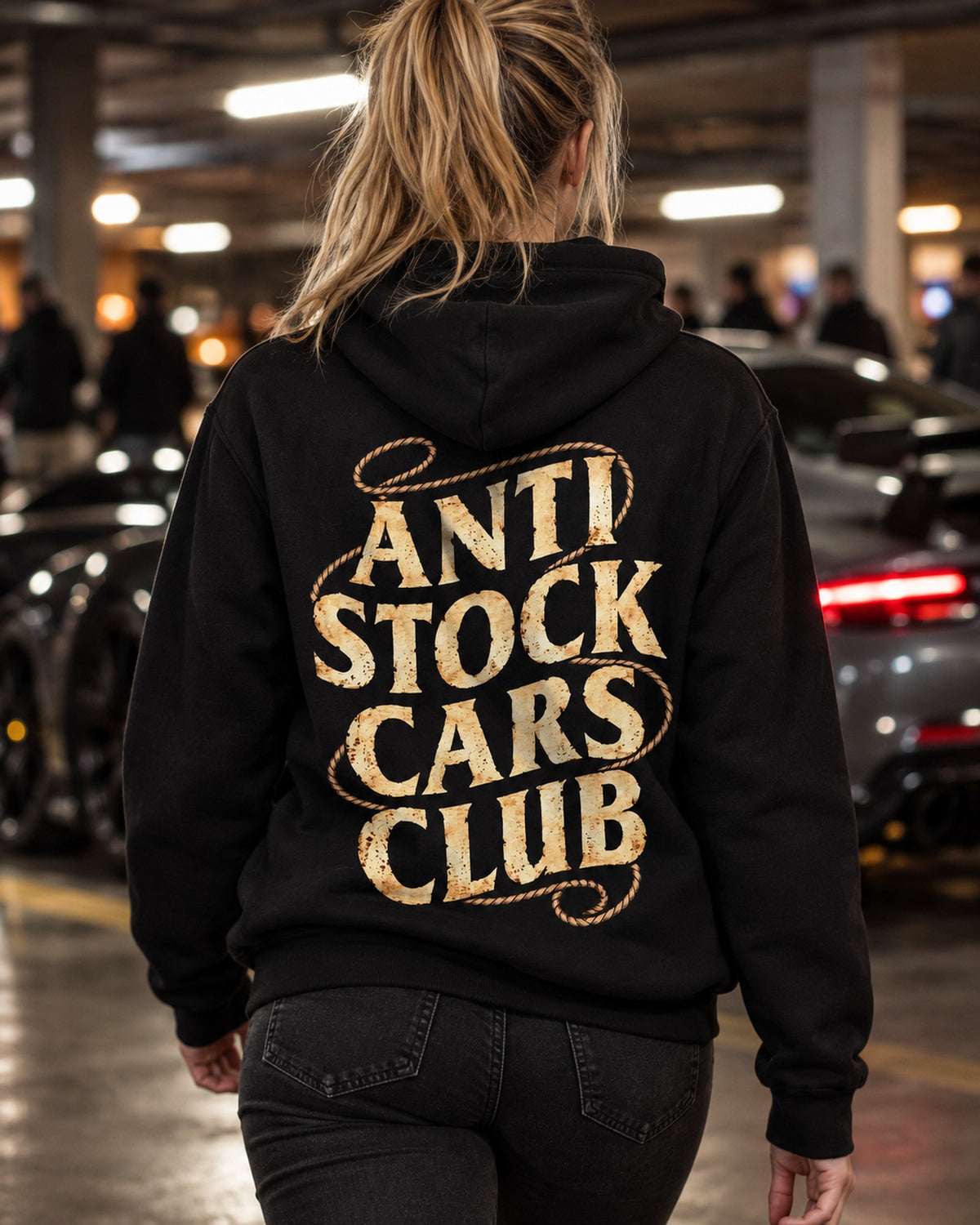 Anti Stock Cars Club Old West Wanted Poster Shirt, Hoodie & More Pull Over Hoodie Black worn hero