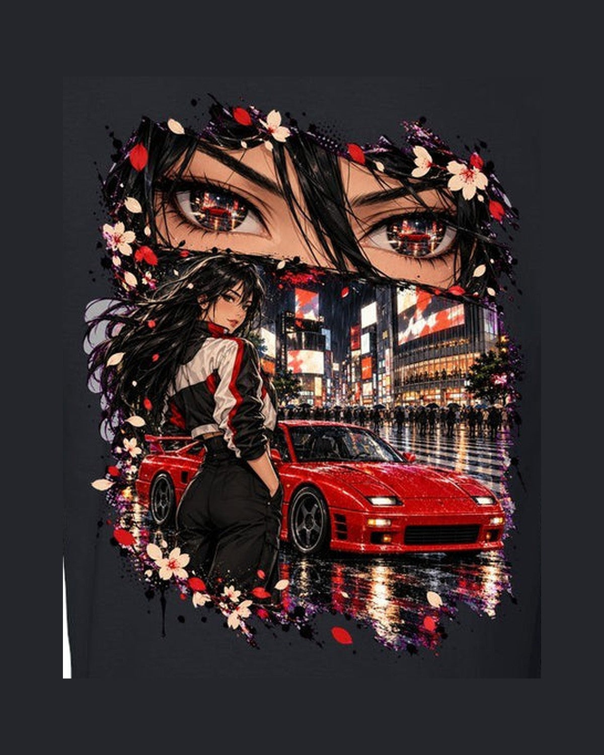 Mitsubishi 3000GT VR-4 Anime Girl Shirt, Hoodie & More design only