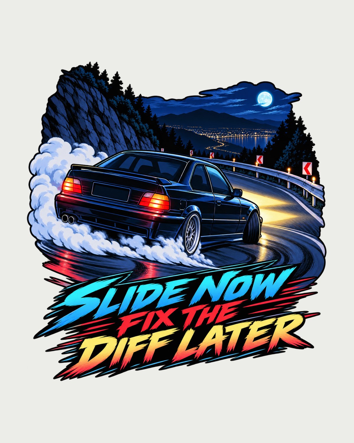 BMW E36 M3 S50 Spec Sheet Shirt, Car Guy Tee design only