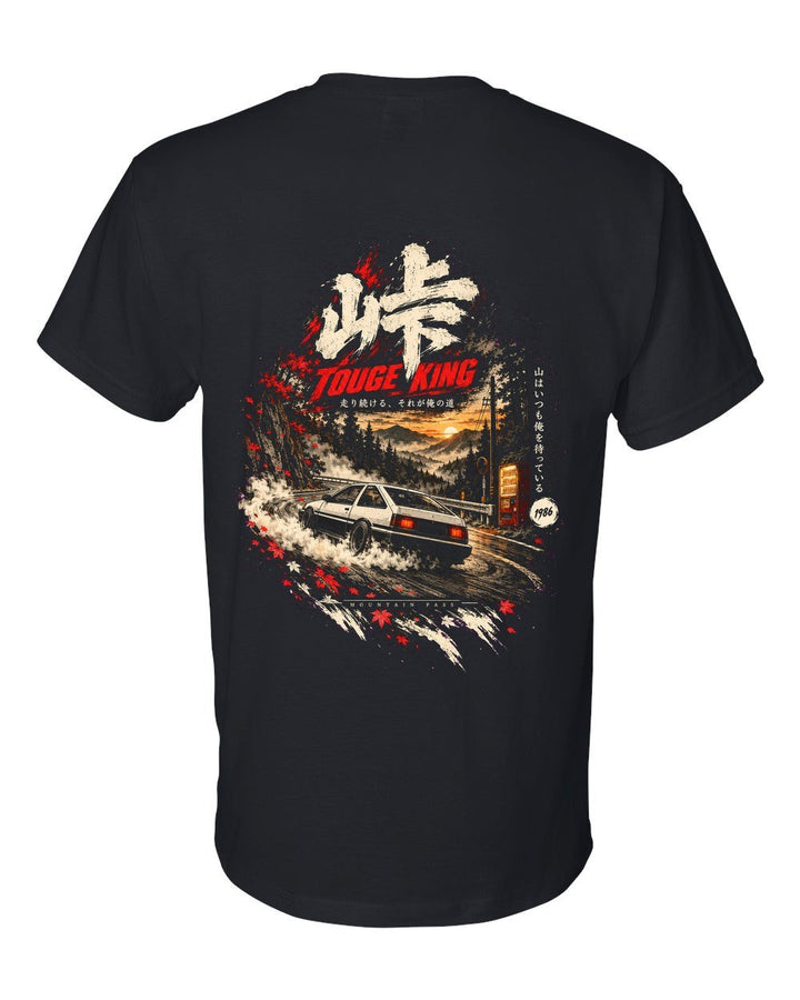 Toyota AE86 T-Shirt Black back