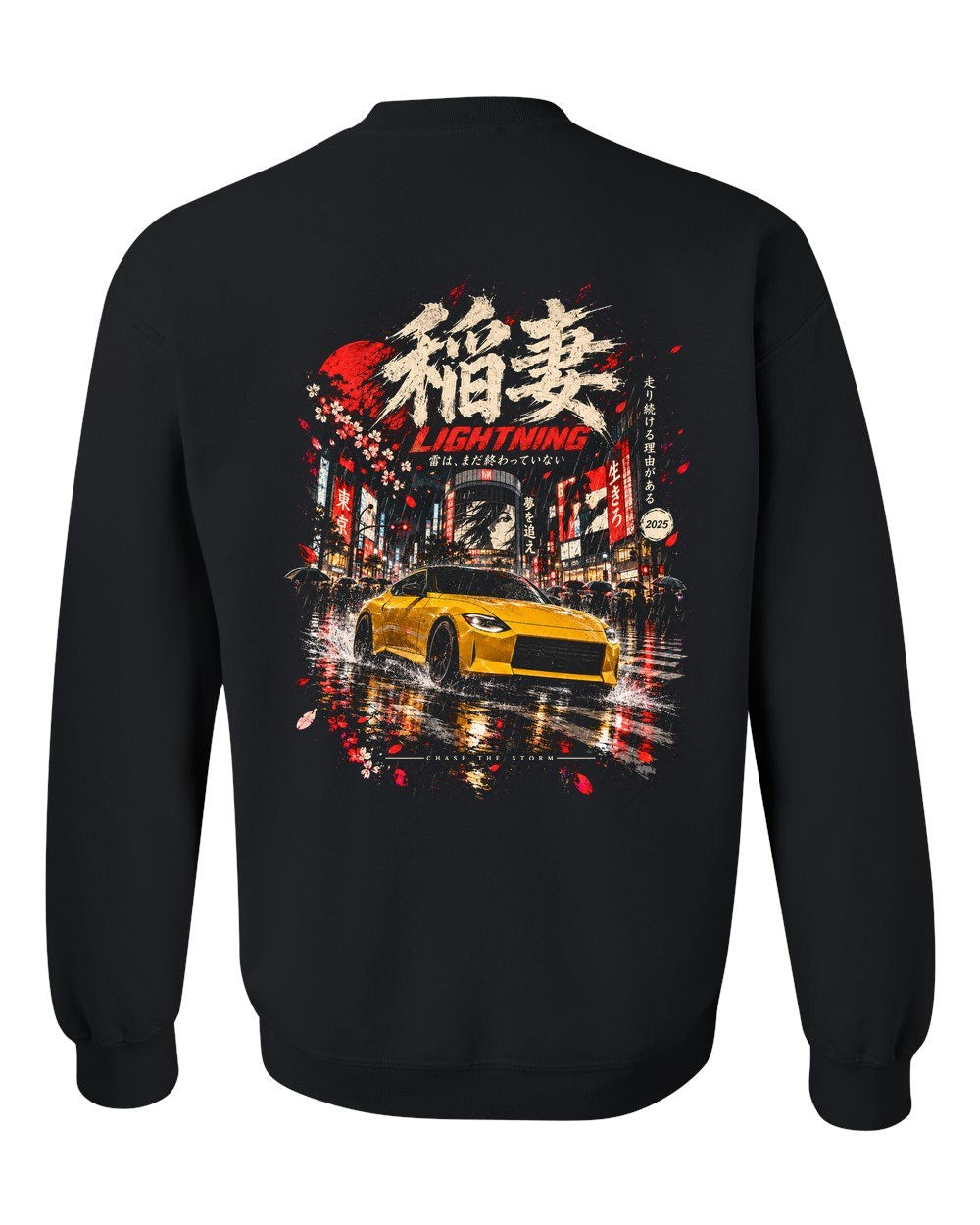 Nissan Z RZ34 Crewneck Black back