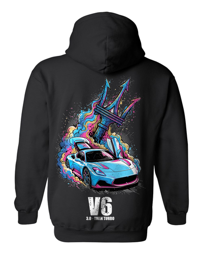 Maserati MC20 Trident Pull Over Hoodie & Zip Hoodie