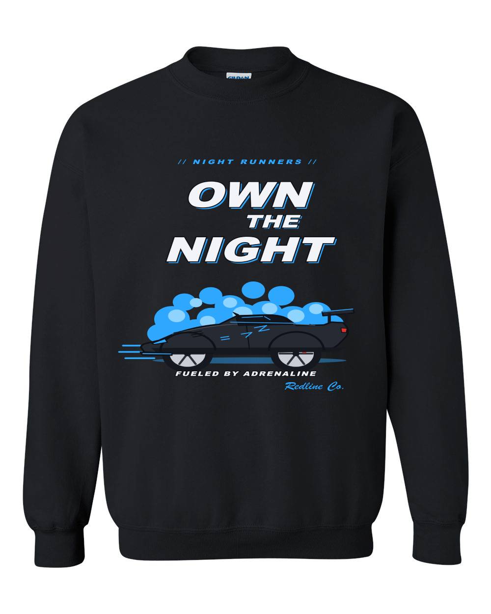 Night Runners Own the Night Crewneck Sweatshirt