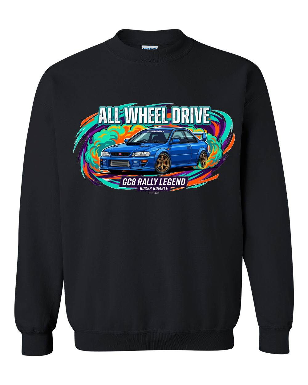 GC8 Rally Legend Crewneck Sweatshirt