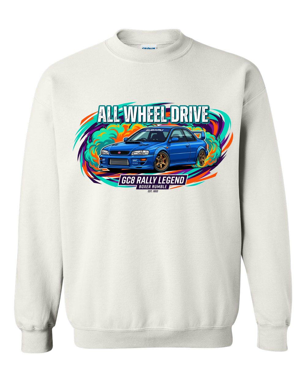 GC8 Rally Legend Crewneck Sweatshirt
