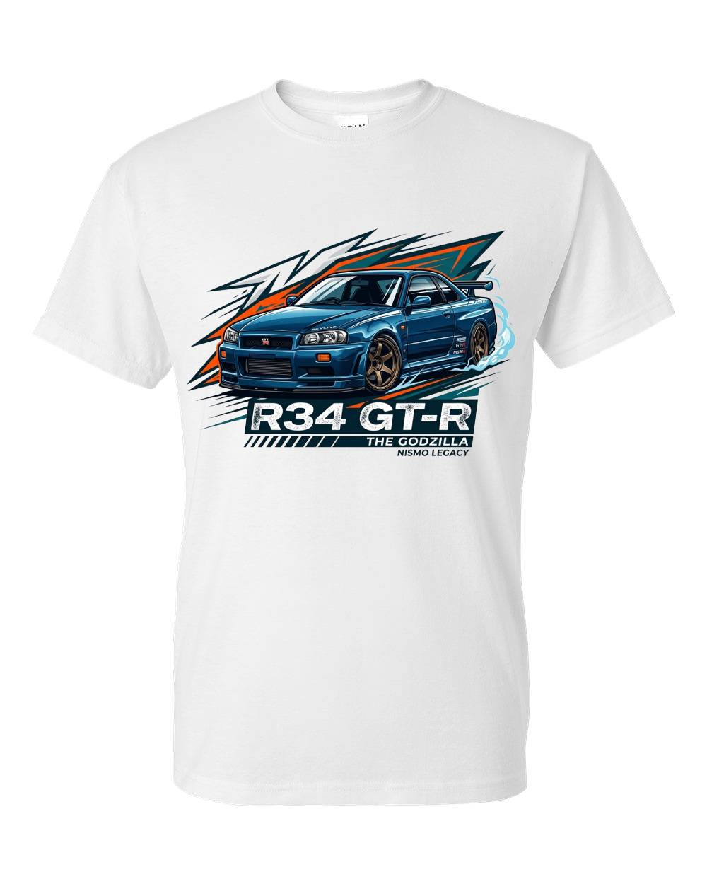 R34 GT-R Godzilla T-Shirt