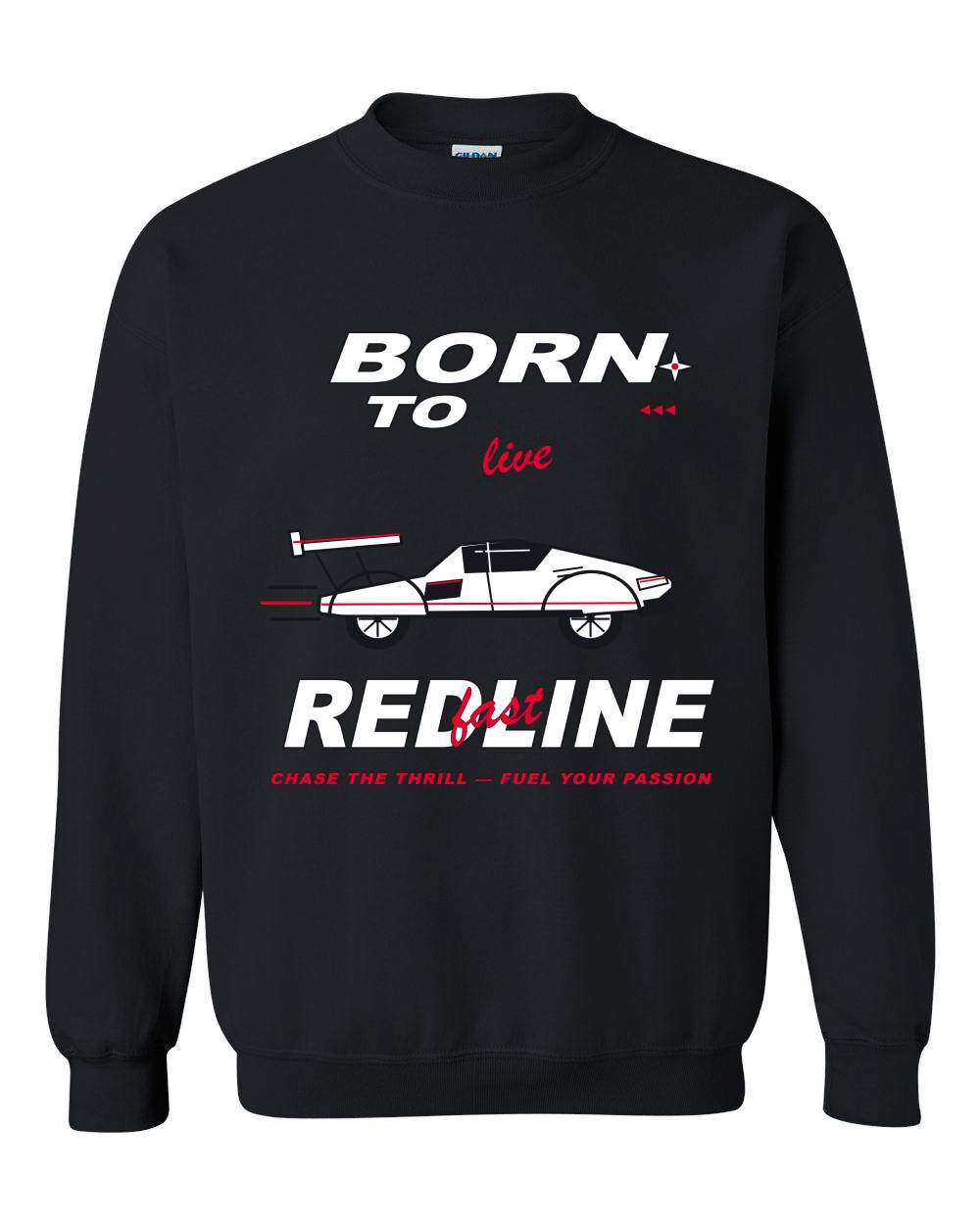 Born to Live Redline Crewneck Sweatshirt