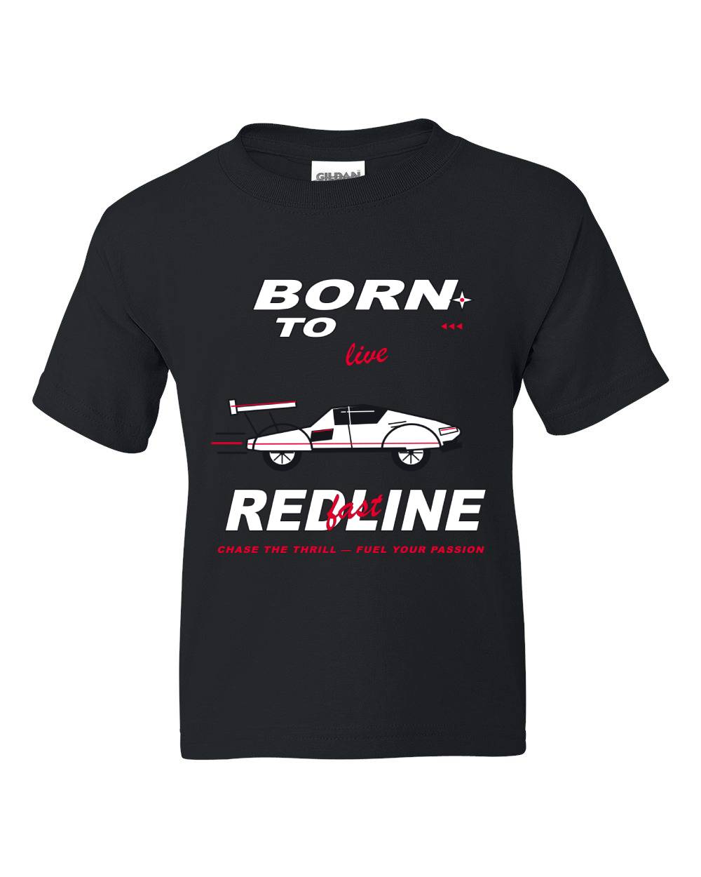 Born to Live Redline Kids T-Shirt