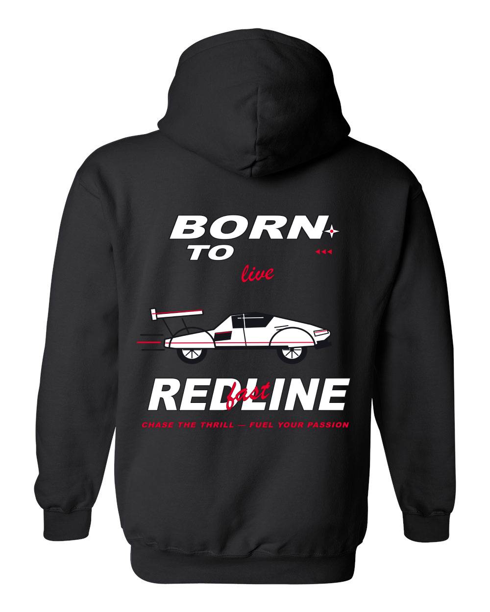 Born to Redline Zip Hoodie