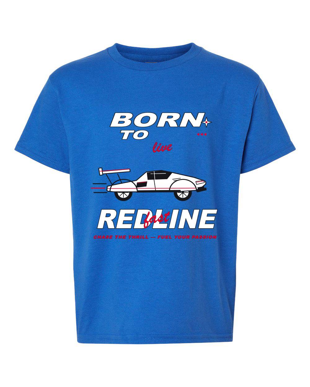 Born to Live Redline Kids T-Shirt