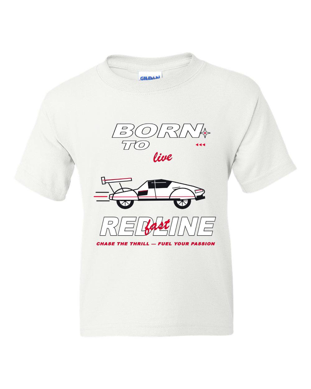 Born to Live Redline Kids T-Shirt