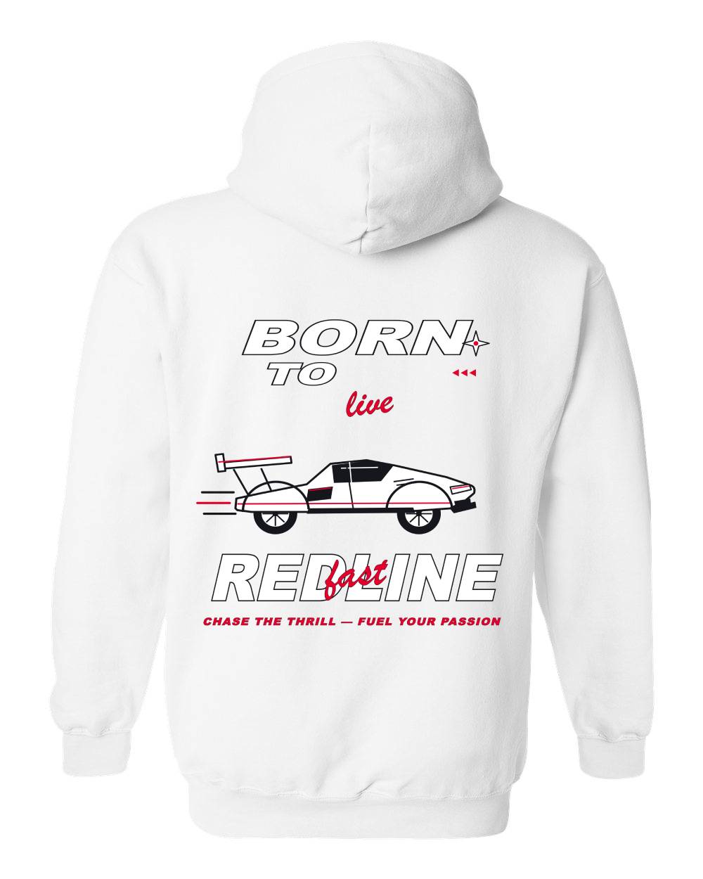 Born to Redline Zip Hoodie