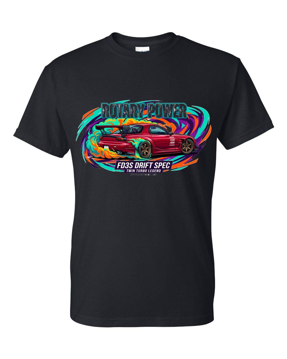 Rotary Power FD3S Drift Spec T-Shirt