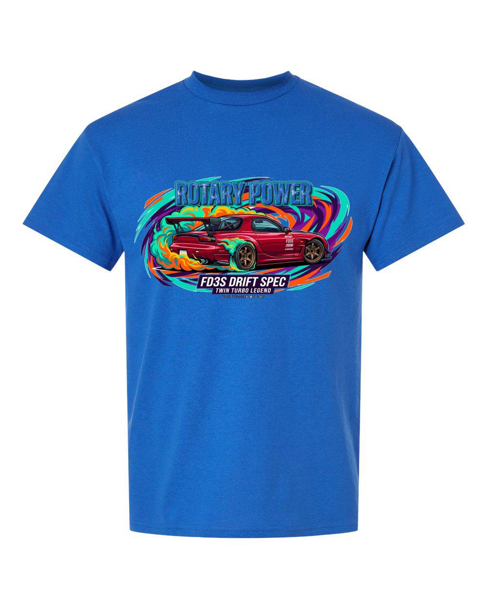 Rotary Power FD3S Drift Spec T-Shirt