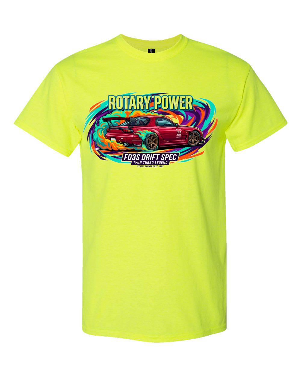 Rotary Power FD3S Drift Spec T-Shirt