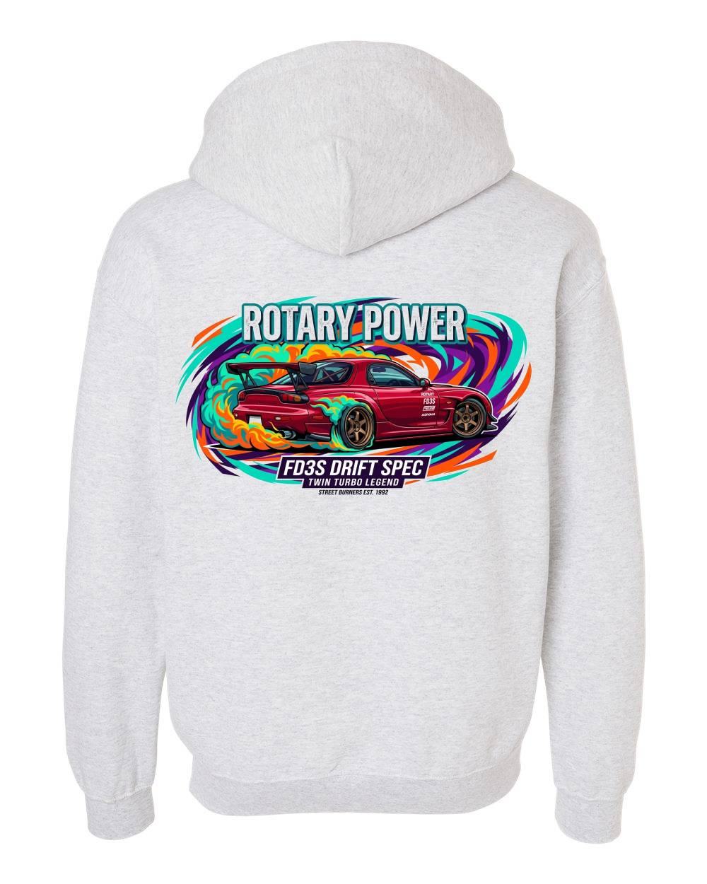 Rotary Power FD3S Zip Hoodie