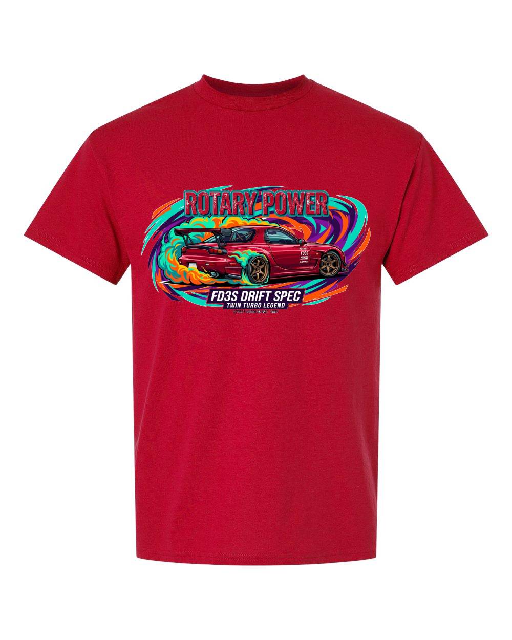 Rotary Power FD3S Drift Spec T-Shirt
