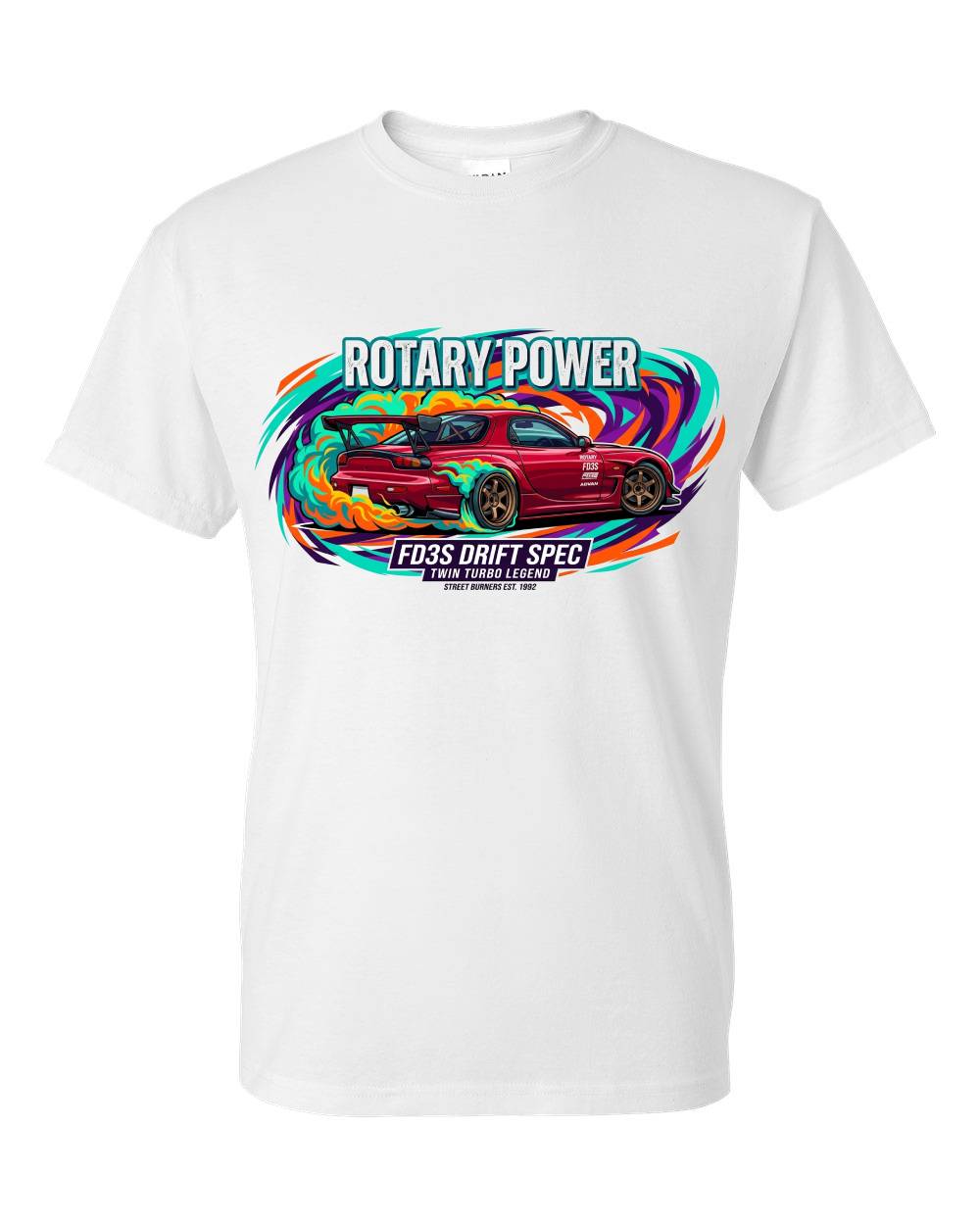 Rotary Power FD3S Drift Spec T-Shirt