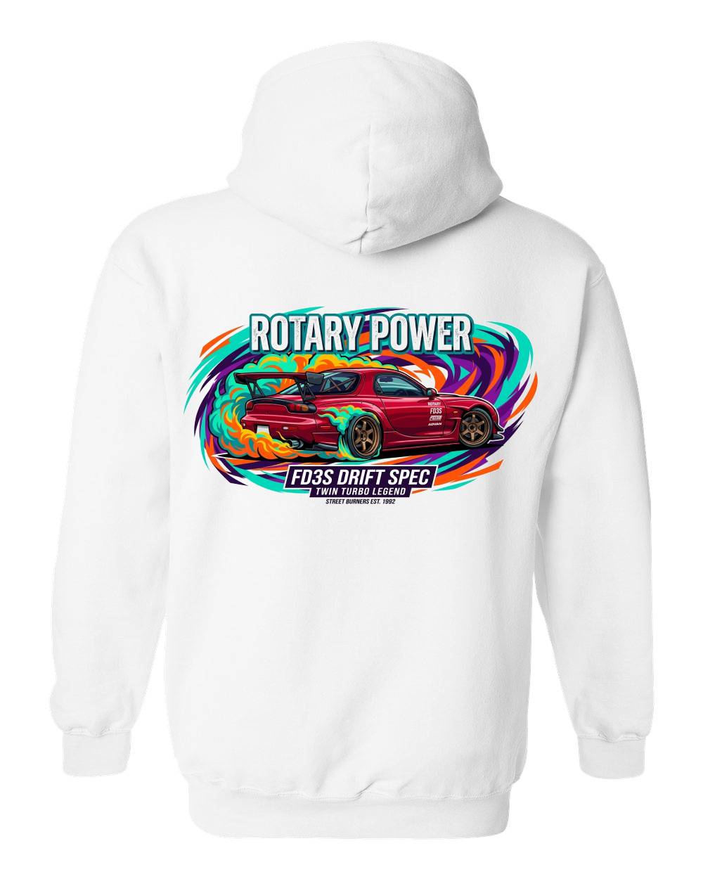 Rotary Power FD3S Zip Hoodie